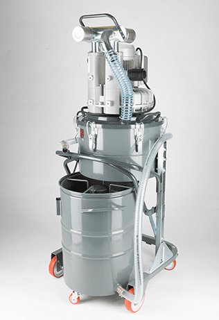 Vacuum cleaner for separating chips and recycling lubricating oils TC100 IF